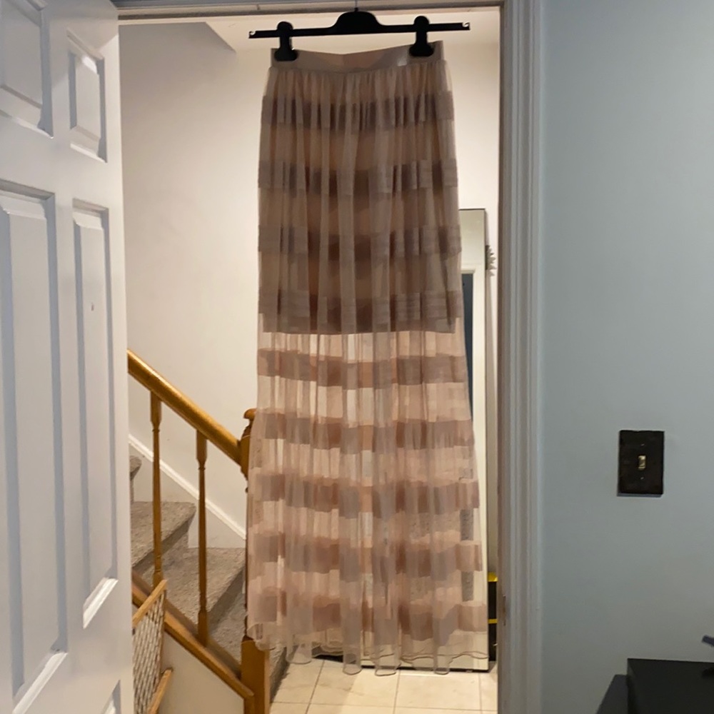 H&M burnout maxi skirt.